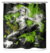 Fight For Your Dreams Shower Curtain - Beyond T-shirts